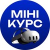 Логотип телеграм -каналу minikbarva — Міні курс. Barva. Oculus