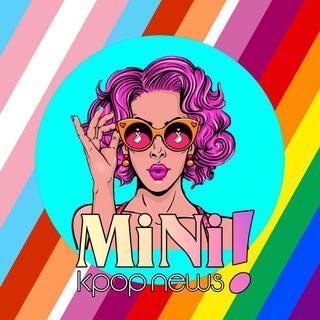 Logotipo del canal de telegramas minikpopnews - MiNi K-Pop News!