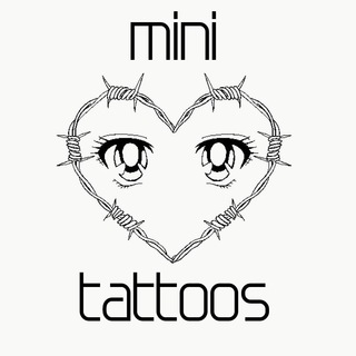 Логотип телеграм канала @minitatoo — Мини-тату | mini tattoo