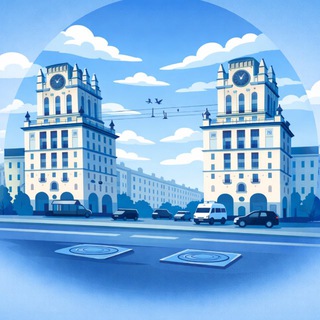 Лагатып тэлеграм-канала minsk_vteme — Минск в теме