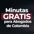 Logotipo del canal de telegramas minutasgratiscolombia - Minutas y libros Gratis para Abogados de Colombia 🇨🇴