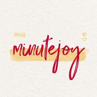Логотип телеграм -каналу minutejoy — MinuteJoy