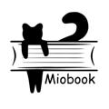 Logo saluran telegram miobook — miobook | cats and books