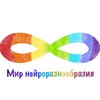 Логотип телеграм канала @mir_neuro — Мир нейроразнообразия:аутизм,СДВГ,ПИТ