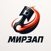 Логотип телеграм канала @mir_zapchastei_kanal — МИРЗАП АВТОЗАПЧАСТИ В УФЕ