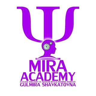 Telegram kanalining logotibi mira_akademy — 🌈🌍 MIRA ACADEMY👩‍🎓💝Psychology centre