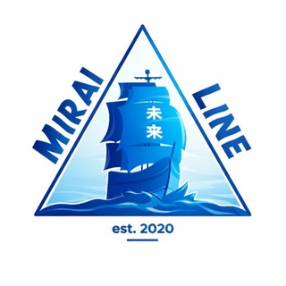 Логотип телеграм канала @mirai_line — Mirаi Line | Logistics done smart