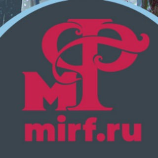 Логотип телеграм канала @mirf_ru — Мир фантастики ✔
