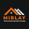 Логотип телеграм канала @mirlay_glass_ru — Mirlay Glass | Стеклянные перегородки, остекление и ограждения