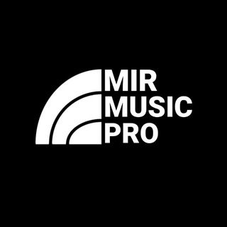 Логотип телеграм канала @mirmusic_pro — mir_music_pro