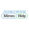 Логотип телеграм канала @mirom_help — «Поможем» - православная благотворительность