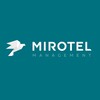 Логотип телеграм канала @mirotel_management — MIROTEL | консультируем и управляем отелями