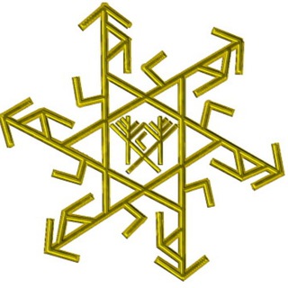 Логотип телеграм канала @mirrun_telegram — "Мир Рун". www.VelyaRunavaAngel.org