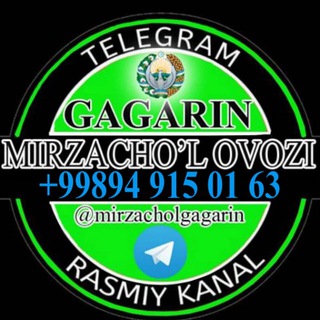 Telegram kanalining logotibi mirzacholgagarin — MIRZACHO'L🇺🇿 OVOZI