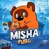 Логотип телеграм канала @mishka_pubg — MISHA PUBG
