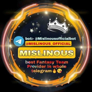 Logo saluran telegram mislinous_official_expert_team — MISLINOUS