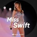 Логотип телеграм канала @miss_swift2 — • 𝐌𝐢𝐬𝐬 𝐒𝐰𝐢𝐟𝐭 •