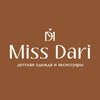 Логотип телеграм канала @missdarikrd — Детская одежда и аксессуары Miss_Dari
