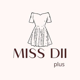 Логотип телеграм канала @missdiiplus — Miss Dii - Plus Size