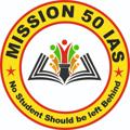Logo saluran telegram mission50ias — Mission 50