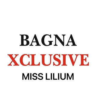 Logo of telegram channel misslilium_bagnaxclusive — MISS LILIUM - BAGNA XCLUSIVE