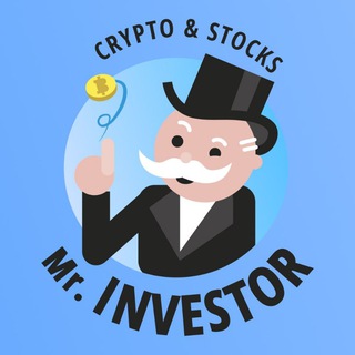 Логотип телеграм -каналу misterinvestorr — Mr. Investor - crypto & stocks