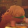 Логотип телеграм канала @mitosanm — кошачье кафе сильви 🍜