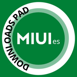 Logo of telegram channel miuiesdownloads_pad — MIUIes | Downloads Pad