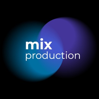 Логотип телеграм канала @mix_production_ru — mix production