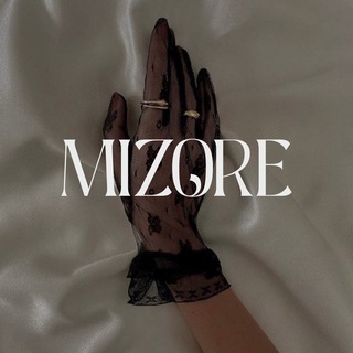 Логотип телеграм канала @mizore — Mizore Платки, очки, шапки, перчатки PREMIUM / LUX