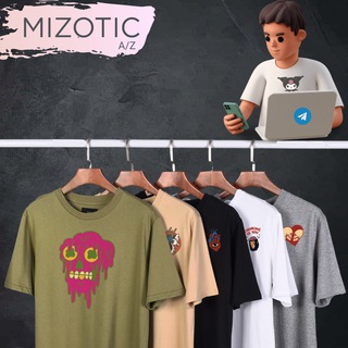 Логотип телеграм канала @mizotic_clothes — Студия печати Мизотик | MIZOTIC СПБ | Печать на одежде/ футболках, типография