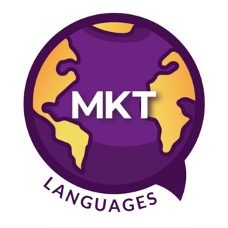 Логотип телеграм канала @mkt_languages — MKT English 🇬🇧