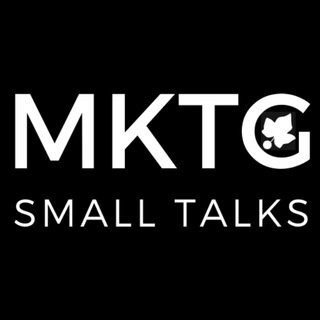 Логотип телеграм канала @mktgsmalltalks — mktg small talks