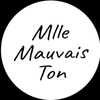 Логотип телеграм канала @mllemauvaiston — Болтовня́ Mlle Mauvais Ton