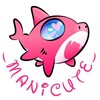 Логотип телеграм канала @mmanicute — ManiCute