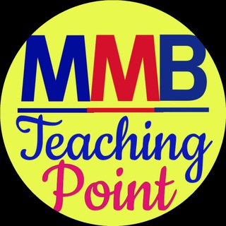 टेलीग्राम चैनल का लोगो mmbteachingpoint — MMB Teaching Point