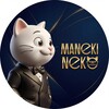 Логотип телеграм канала @mn_official_community — MANEKI NEKO • START