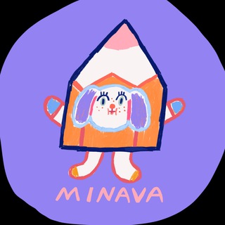 Логотип телеграм канала @mnvart — minava