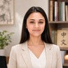 Логотип телеграм канала @moa_chinese — Китайский в моменте 🇨🇳