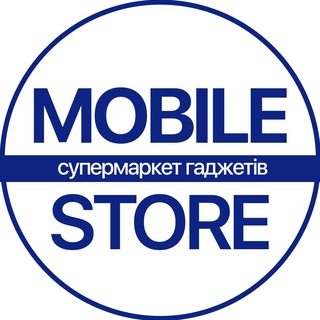 Логотип телеграм канала @mobcomua — MOBILE Store - супермаркет гаджетів