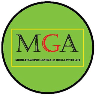 Logo del canale telegramma mobilitazionegeneraleavvocati - M.G.A. (Mobilitazione Generale degli Avvocati)