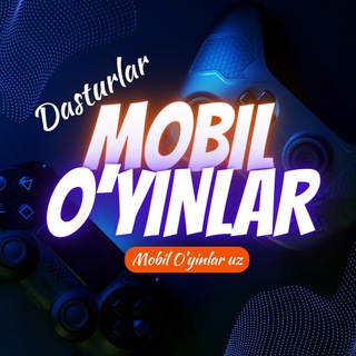 Telegram kanalining logotibi mobiloyin_uz — MOBIL O'YINLAR 📲 | Dasturlar