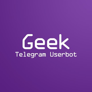 Логотип телеграм канала @mod_ftg — GeekTG - Best Telegram Userbot Ever