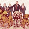 Логотип телеграм канала @mode_dogs_on — Псы режЫма