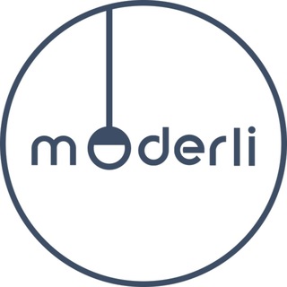 Логотип телеграм канала @moderliru — Moderli - дизайнерский свет