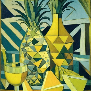 Логотип телеграм канала @modern_ruins — Ананасы в шампанском 🍍🥂