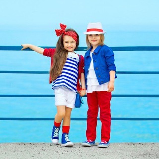 Логотип телеграм канала @modniedetki_uz — "Модные-Детки" Детская одежда