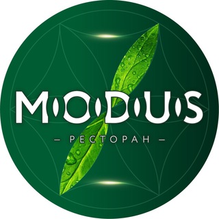 Логотип телеграм канала @modusfriends — MODUS restaurant