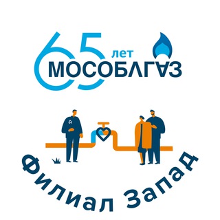 Логотип телеграм канала @mog_zapad — Мособлгаз Запад