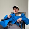 Логотип телеграм канала @mojnorazreshau — Дашка на лавке